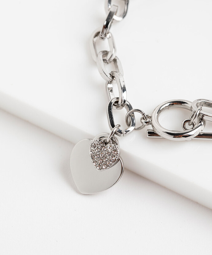 Heart Toggle Bracelet Image 3