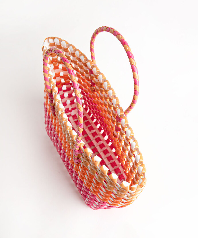 Basket Weave Tote Image 4