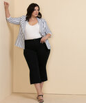 Striped Linen Blazer Striped Linen Blazer