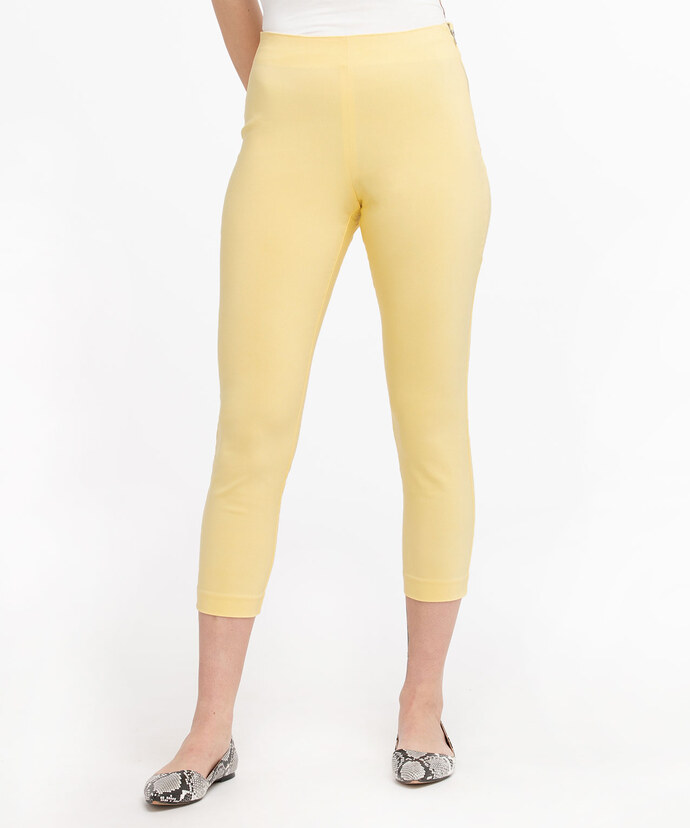Microtwill Skinny Cropped Pants Image 1