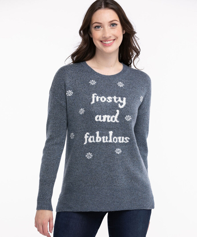 Frosty & Fabulous Pullover Sweater Image 1