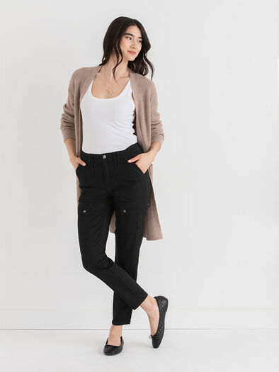 Skinny Utility Pants, Black Skinny Utility Pants, Black