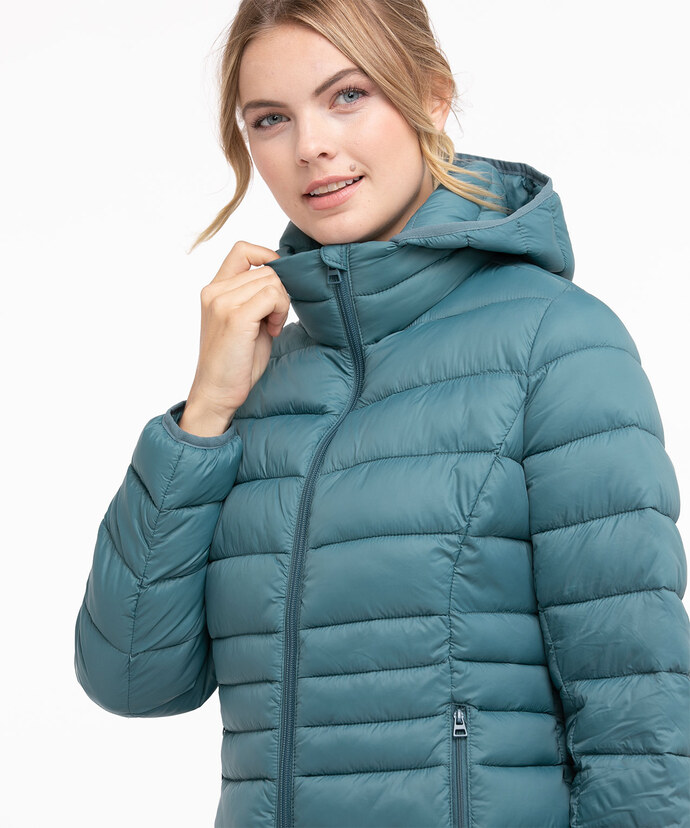 Eco-Friendly Packable Puffer Jacket Image 4