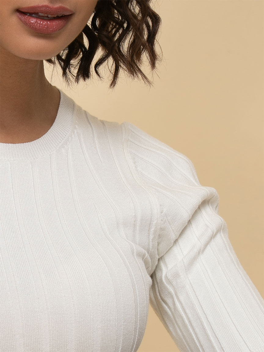 Ribbed sweater online