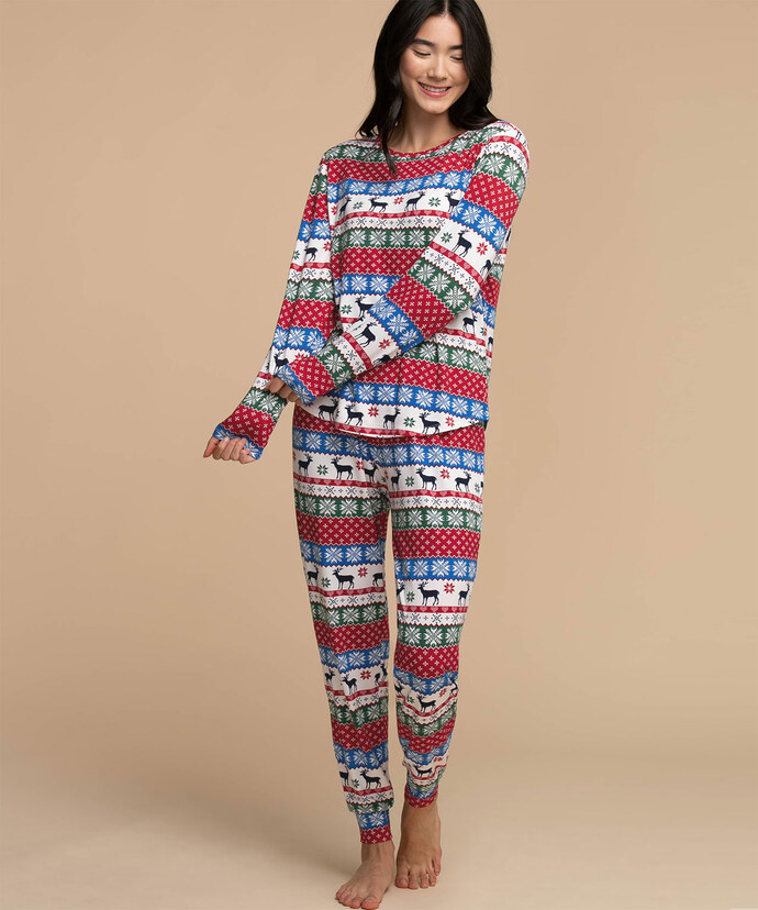 Matching Jogger Pajama Set Image 1