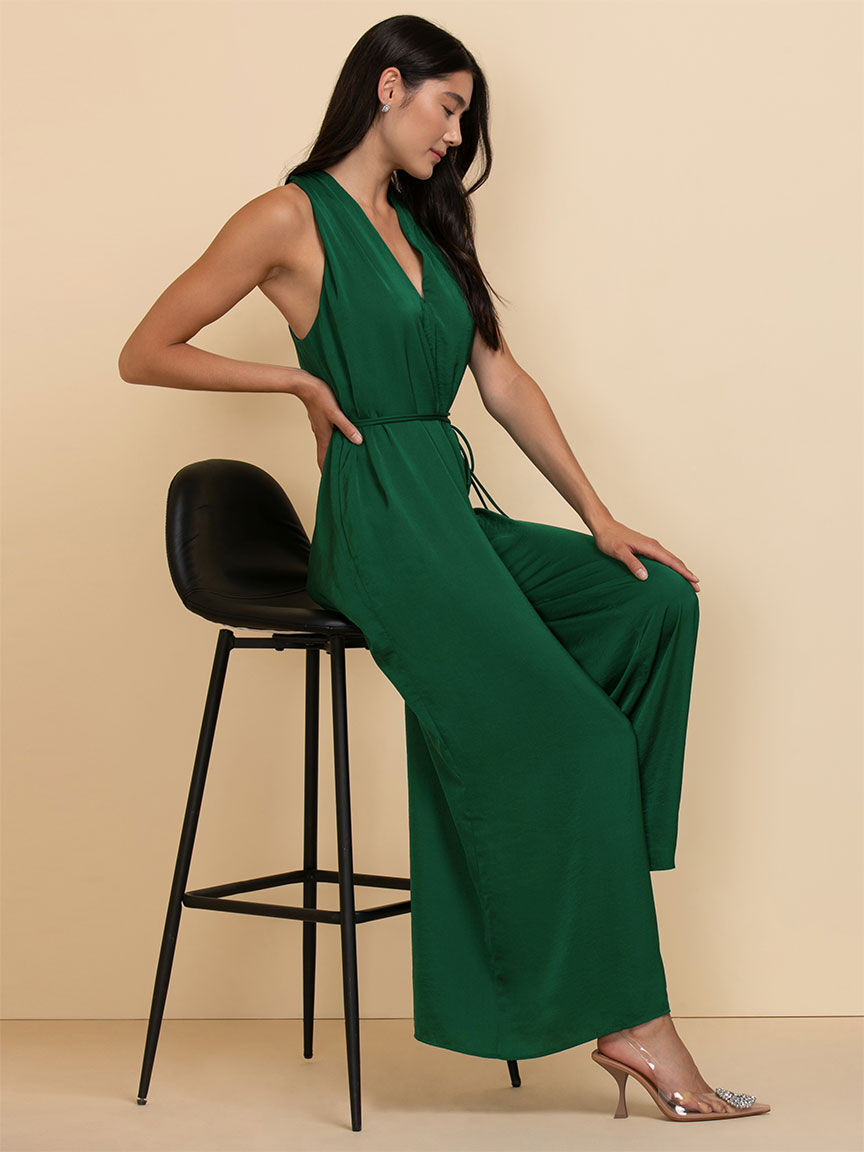 Warehouse side 2025 knot jumpsuit