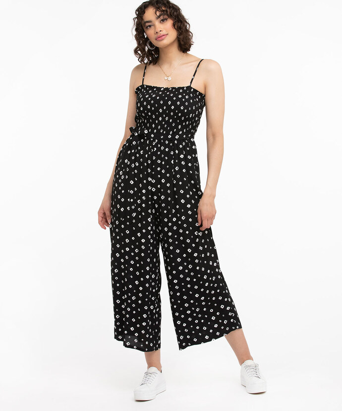 Strappy Smocked Jumpsuit Image 5