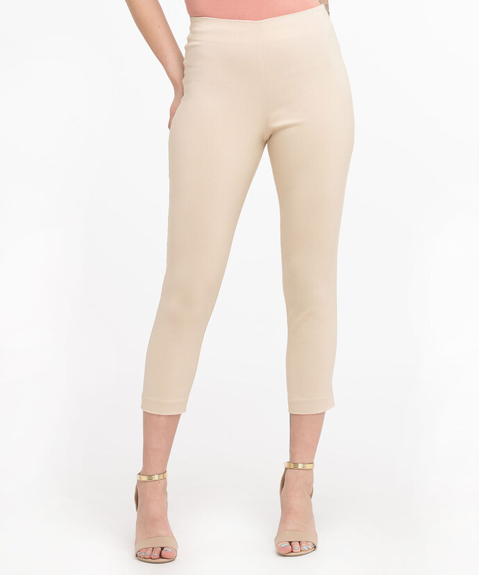 Microtwill Skinny Cropped Pants Image 5