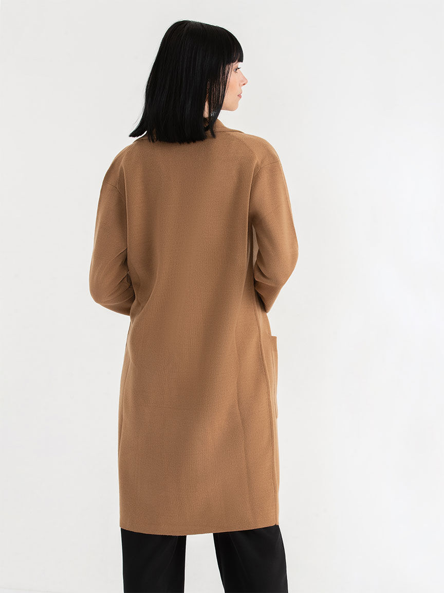 Long blazer sweater cheap