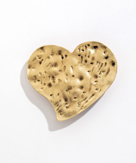 Gold Heart Pop Socket, Gold Heart