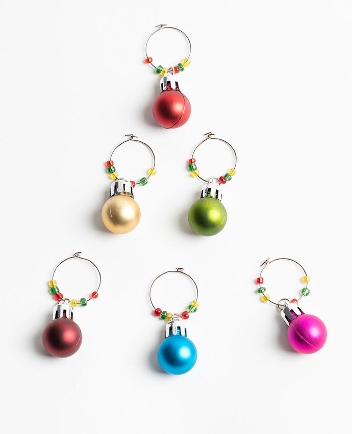 Holiday Bauble Drink Charms Image 1