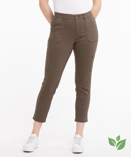 Eco-Friendly Utility Skimmer Pant, Major Brown