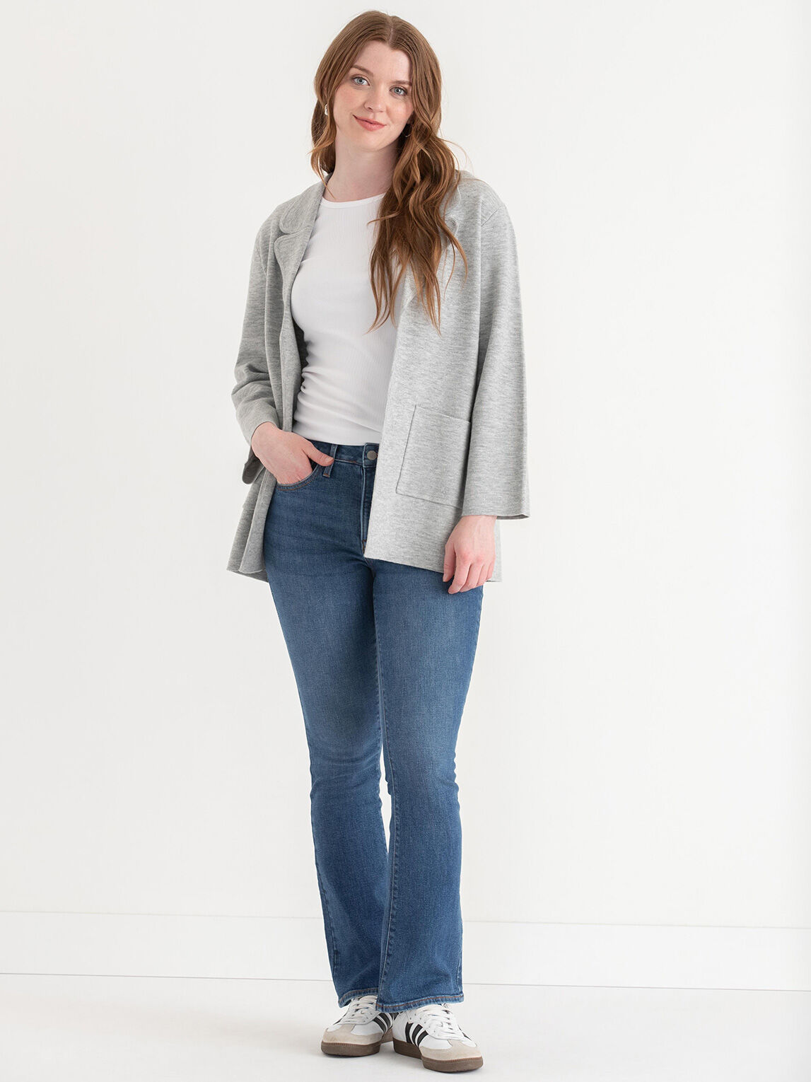 Blazer sweatshirt hotsell
