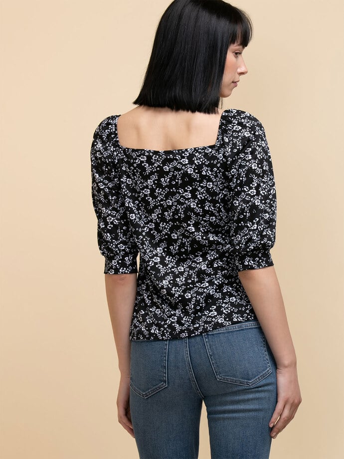 3/4 Peasant Sleeve Top by Ripe Image 5