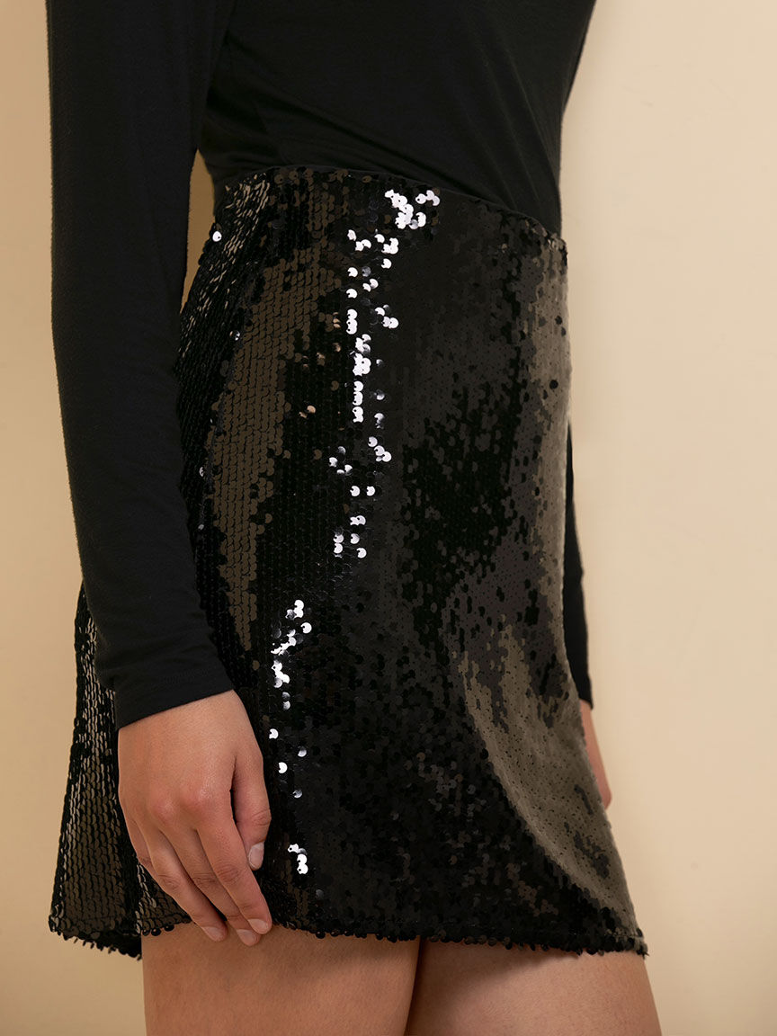 Next sequin mini best sale skirt
