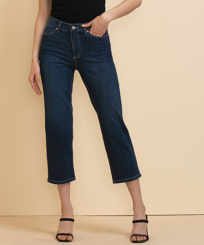 Stevie Straight Crop Jeans by LRJ Image 1