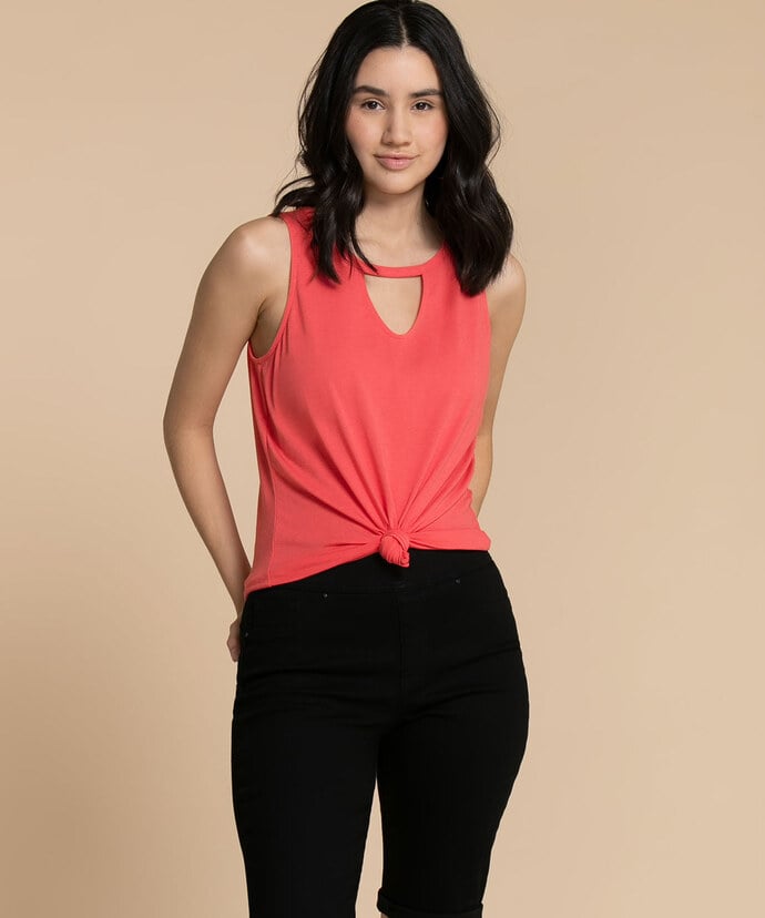 Cut-Out Tank Top Image 2