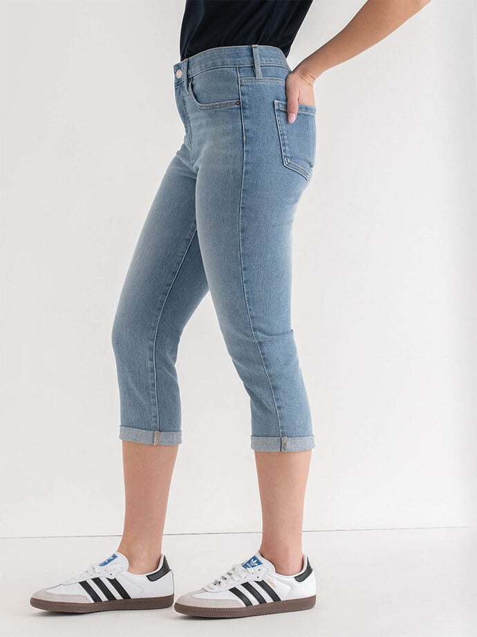 Skylar Skinny Capris Jeans Image 5