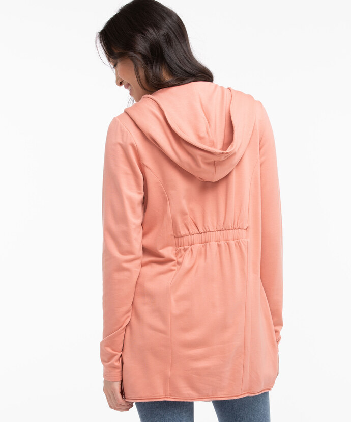 French Terry Hooded Cover Up Image 3