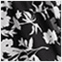 Black/White Floral Print