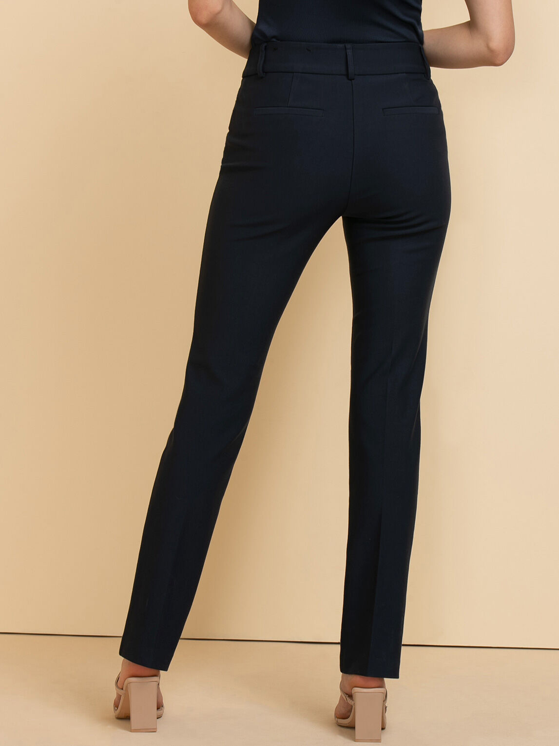 Straight leg ponte pants on sale