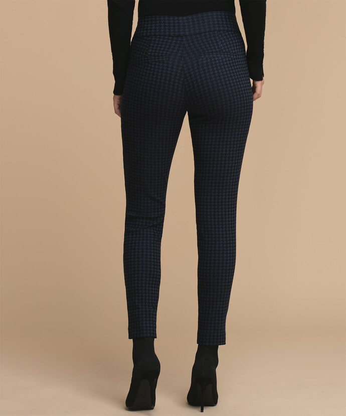 Houndstooth Microtwill Slim Pant Image 3