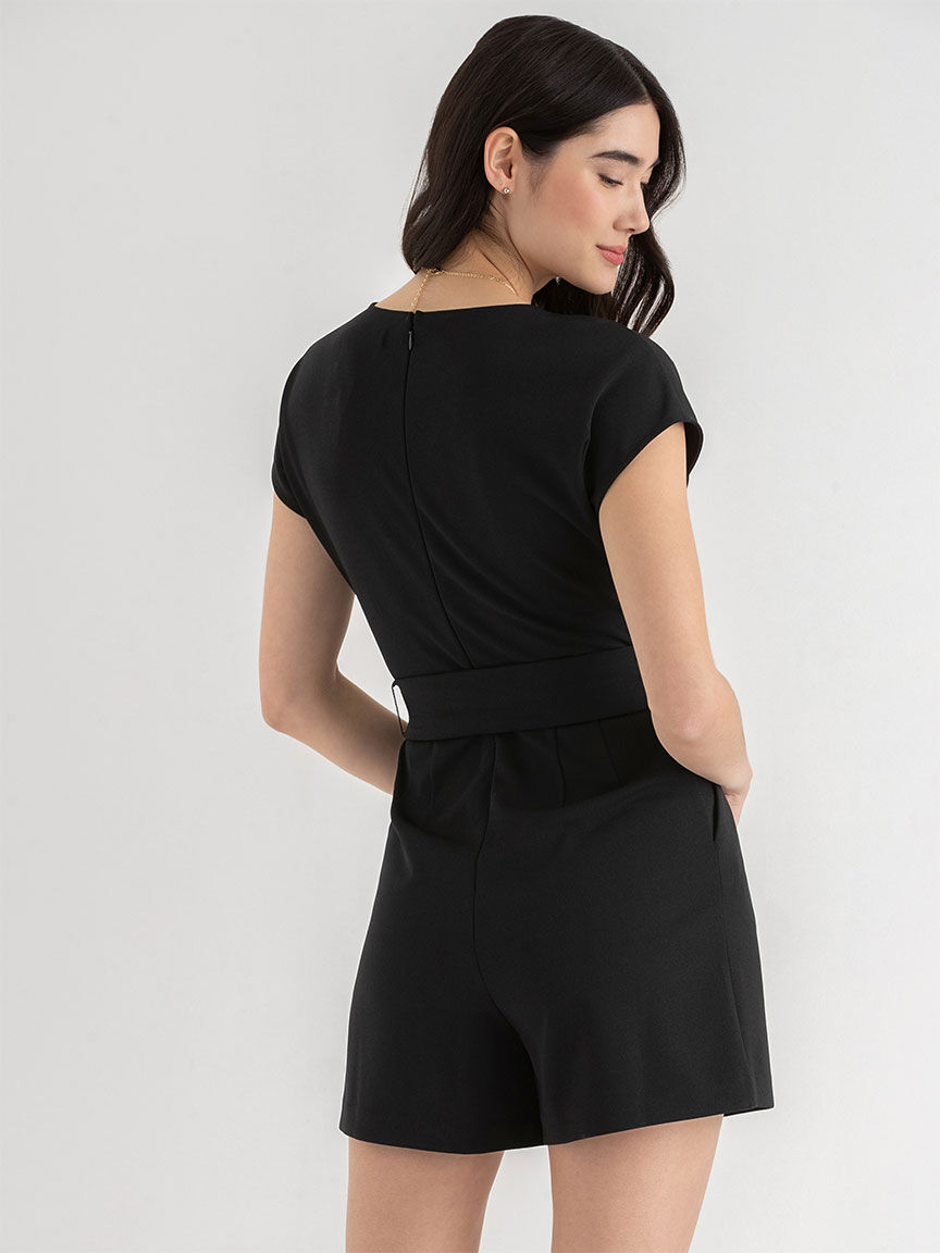 Venus black romper cheap