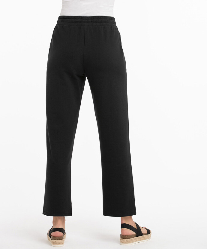 French Terry Straight Leg Pant Image 4