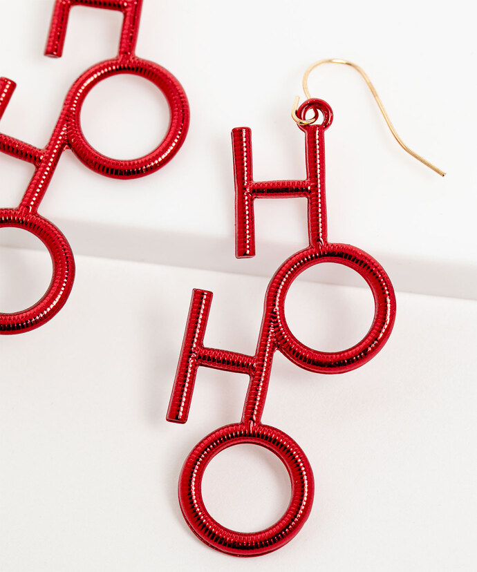 Ho Ho Ho Drop Earring Image 2