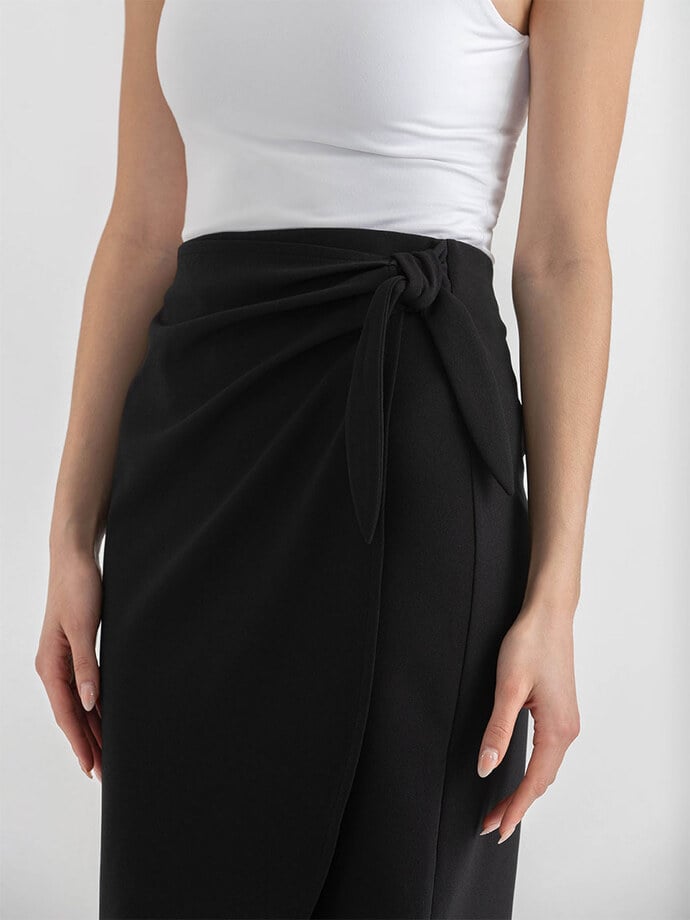 Midi Wrap Skirt Image 2