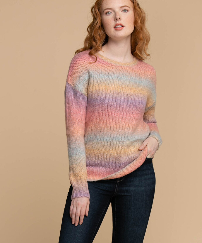Ombre Pullover Sweater Image 4
