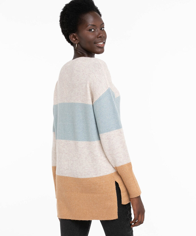 Eco-Friendly Colour Block Sweater Image 3