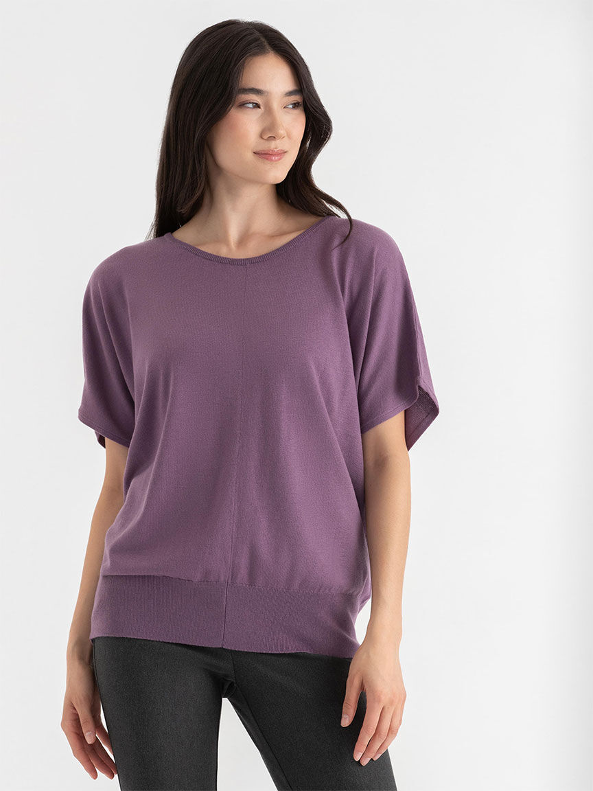 Dolman sleeve cashmere sweater discount