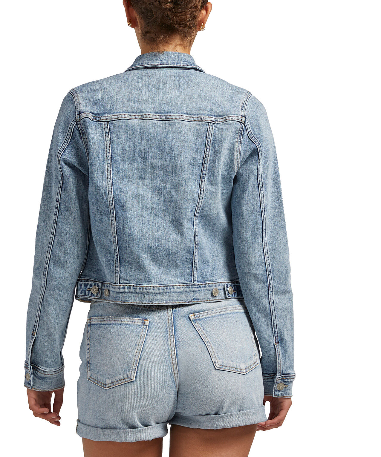 Silver jeans jean jacket discount