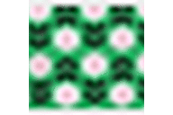 Green Floral Geo