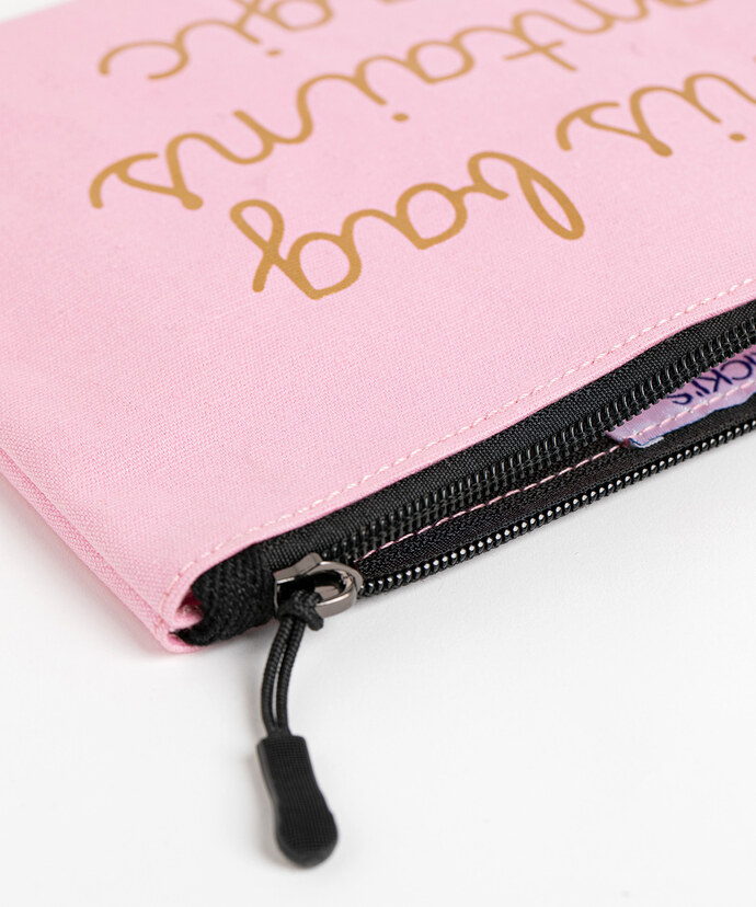 Printed Zipper Pouch Image 3