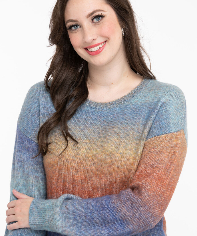 Ombre Pullover Sweater Image 5