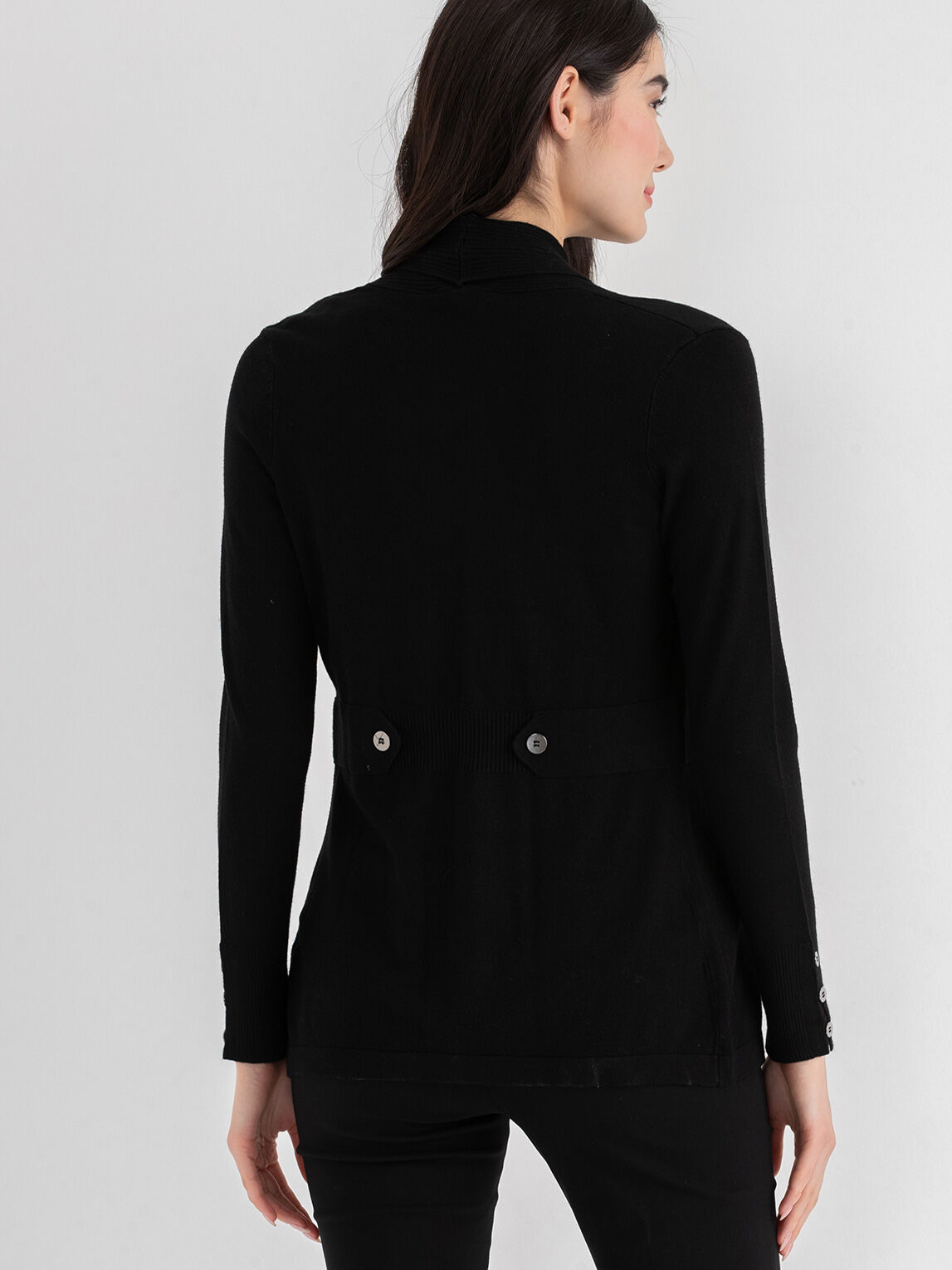 Side Tab Button Cardigan | Rickis