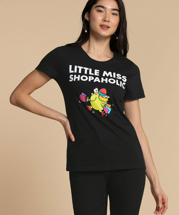 Mr. Men Little Miss Shopaholic T-Shirt Image 4
