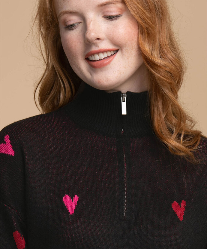 Quarter-Zip Sweater Image 1