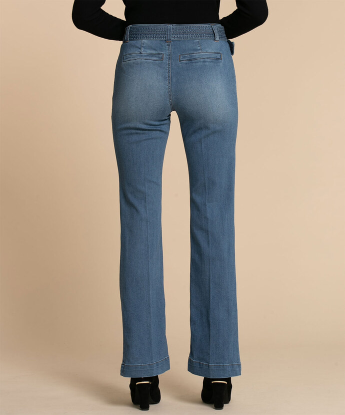One 5 One Belted Jean Trouser Image 3