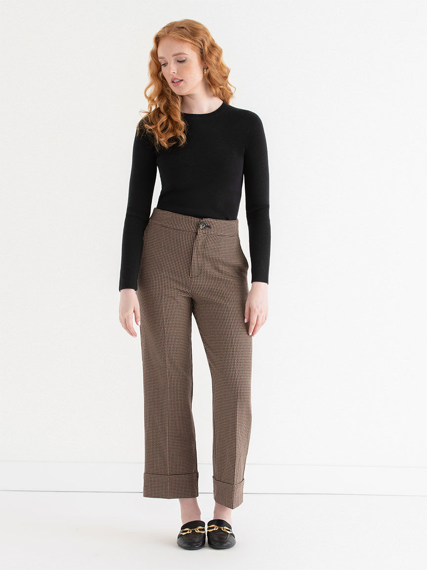 Cuffed Wide Leg Pant | Rickis