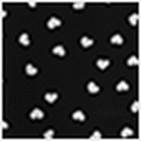 Black/White Hearts