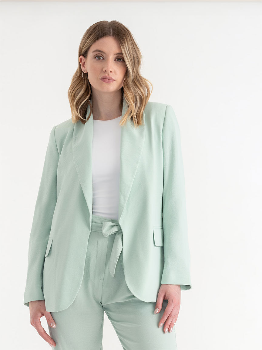 Full collar blazer shop