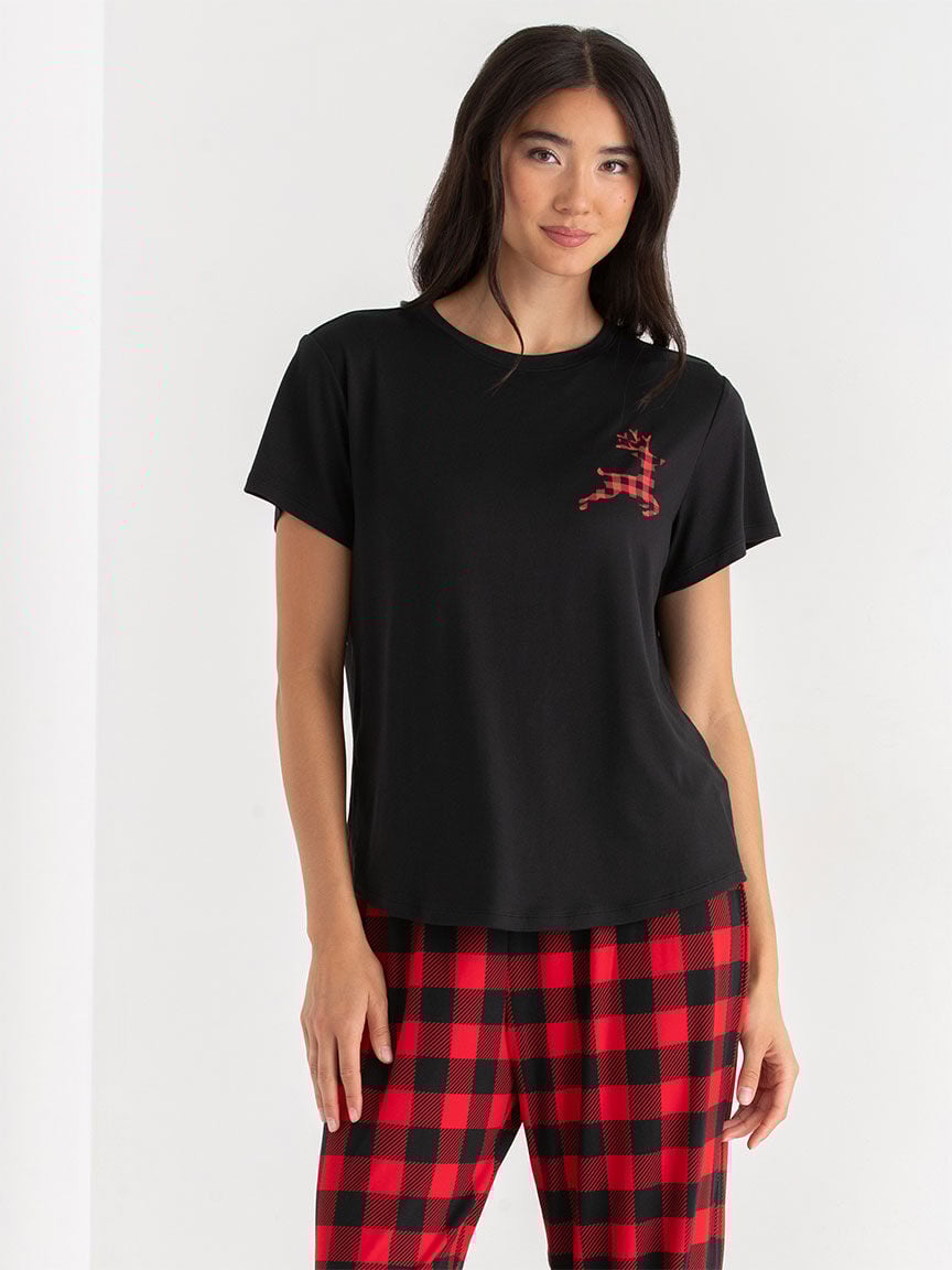 T shirt and pajama set outlet