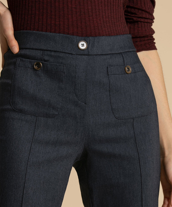 Jules & Leopold Bootcut Pant with Patch Pockets Image 2