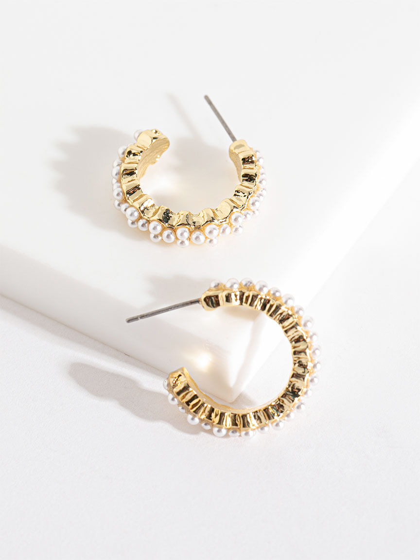 Gold metal hoops shop
