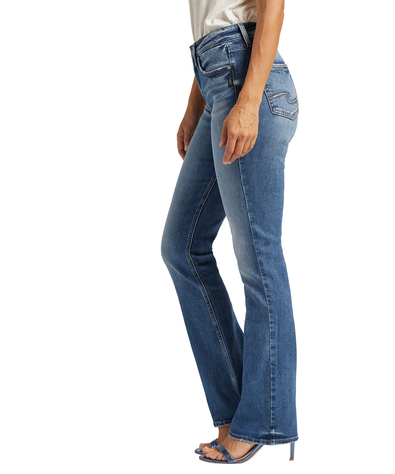 Silver jeans avery slim boot discount