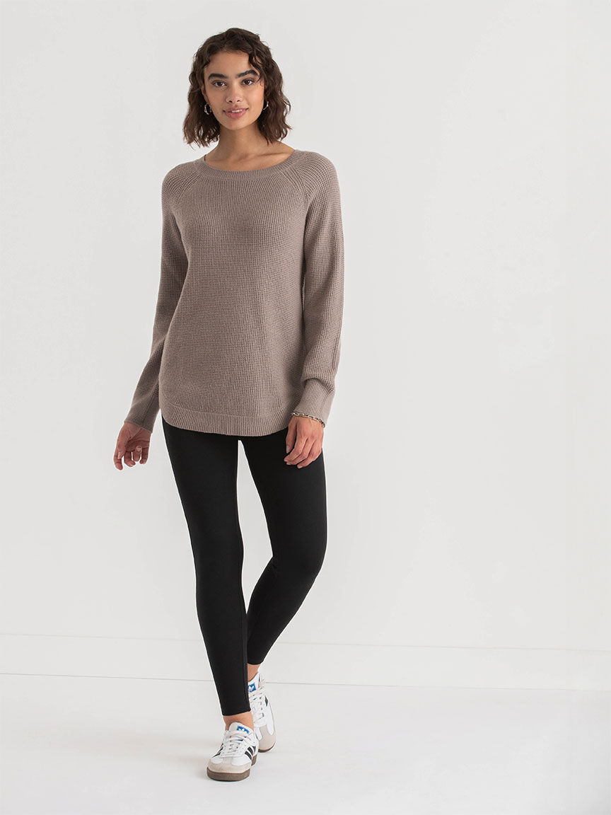Sweater waffle new arrivals