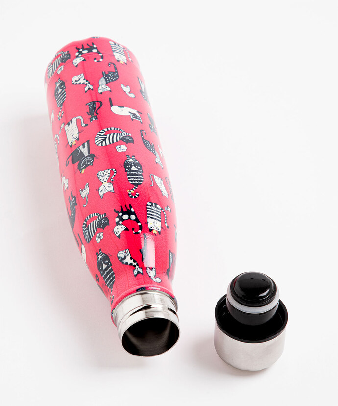 Patterned Insulated Water Bottle Image 2